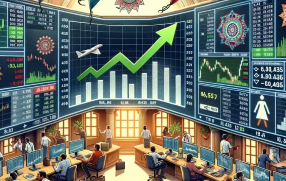 शेयर बाजार में जबरदस्त तेजी