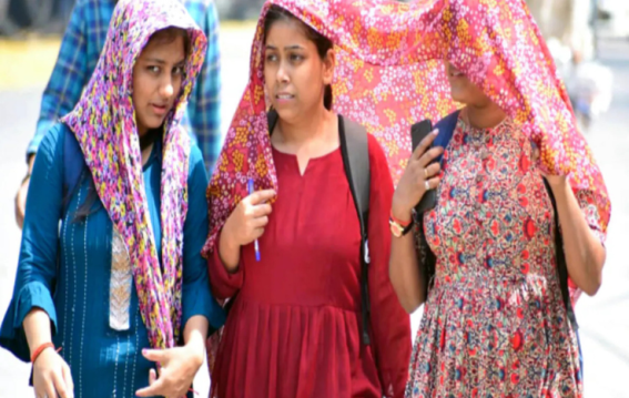 देश में पड़ रही भीषण गर्मी,