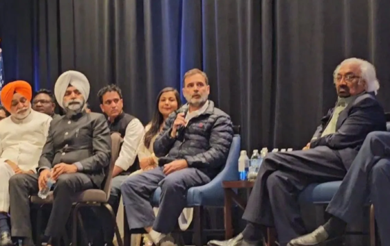 अमेरिका में राहुल गांधी के बयान से फिर गरमाई सियासत, चुनाव आयोग की निष्पक्षता पर कसा तंज