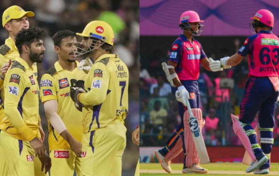 चेन्नई vs राजस्थान आज