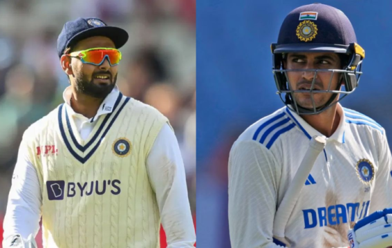 शुभमन गिल और ऋषभ पंत के बीच टेस्ट कप्तानी की दौड़