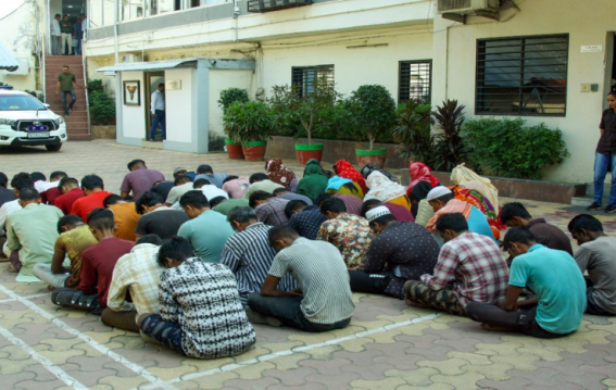बांग्लादेश के 160 अवैध प्रवासियों को भारतीय वायुसेना के विमान से भेजा गया अगरतला