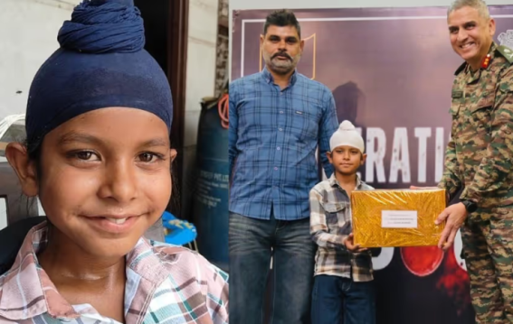 छोटे-छोटे कामों से बड़ी मिसाल कायम करने वाले श्रवण सिंह को भारतीय सेना ने किया सम्मानित।