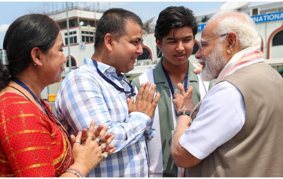 प्रधानमंत्री मोदी से मिले 14 वर्षीय क्रिकेटर वैभव सूर्यवंशी