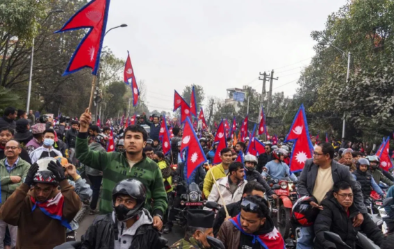 नेपाल में राजशाही समर्थकों का प्रदर्शन: पूर्व उप-प्रधानमंत्री कमल थापा को पुलिस ने हिरासत में लिया, काठमांडू में निषेधाज्ञा लागू