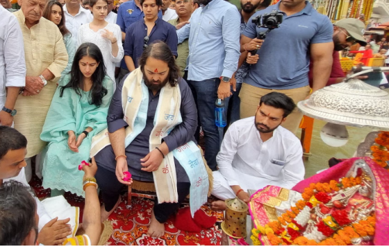 अनंत अंबानी ने हर की पौड़ी के ‘गंगा सभा’ को दिए ₹5 करोड़