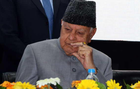 फारूख अब्दुल्ला ने मुस्लिम अग्निरोधी देशों की चुप्पी पर जतायी चिंता