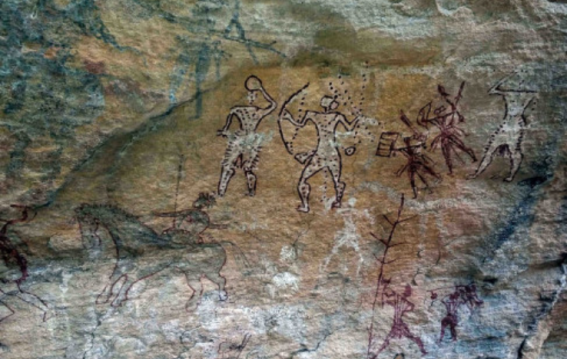 येलगिरी की पहाड़ियों में मिला निओलिथिक युग का अद्भुत गुफा चित्रकला स्थल