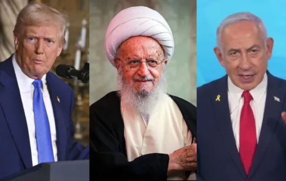 ईरान के शिया धर्मगुरु ने ट्रंप और नेतन्याहू को बताया अल्लाह का दुश्मन