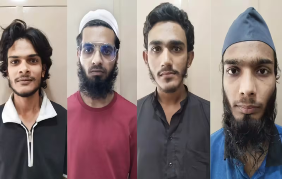 अल-कायदा से जुड़े 4 आतंकी गिरफ्तार