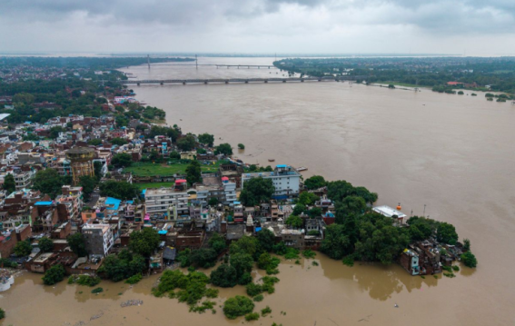उत्तर प्रदेश में बाढ़ का कहर