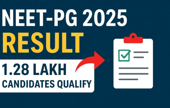 NEET-PG 2025 परिणाम घोषित