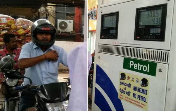 अब उत्तर प्रदेश में बिना हेलमेट वालों को नहीं मिलेगा पेट्रोल