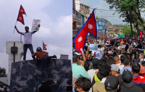नेपाल में सोशल मीडिया बैन पर बवाल