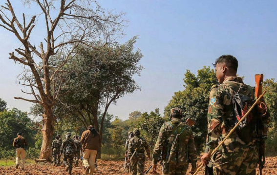 सोनभद्र में 5 लाख का इनामी नक्सली गिरफ्तार