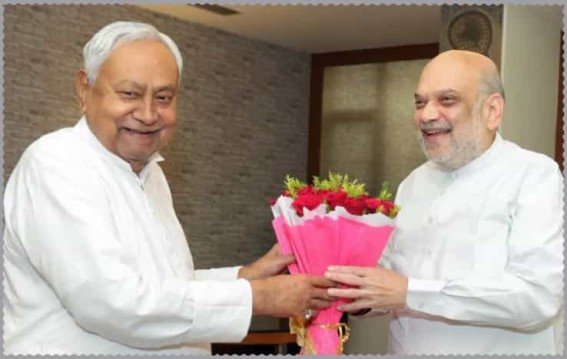 बिहार में सियासी हलचल तेज अमित शाह की नीतीश कुमार से गुप्त मुलाकात पर बढ़ी चर्चा