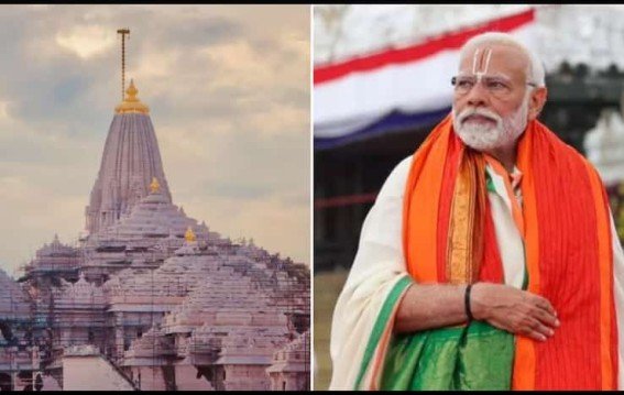 राम मंदिर के शिखर पर लहराएगा भगवा