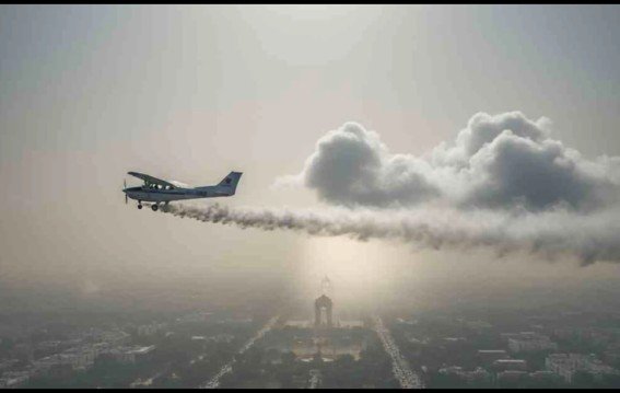 दिल्ली में क्लाउड सीडिंग ट्रायल