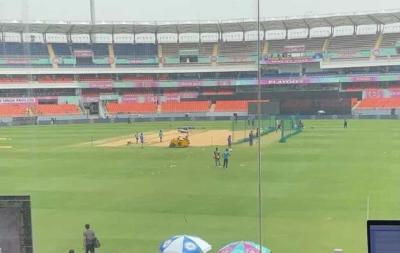 बारिश ने फिर बिगाड़ा खेल या बदलेगा मैच का पासा