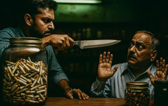 फ्री सिगरेट नहीं देने पर पान विक्रेता को चाकू मारकर हत्या