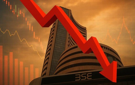 सेंसेक्स 472 अंक गिरा